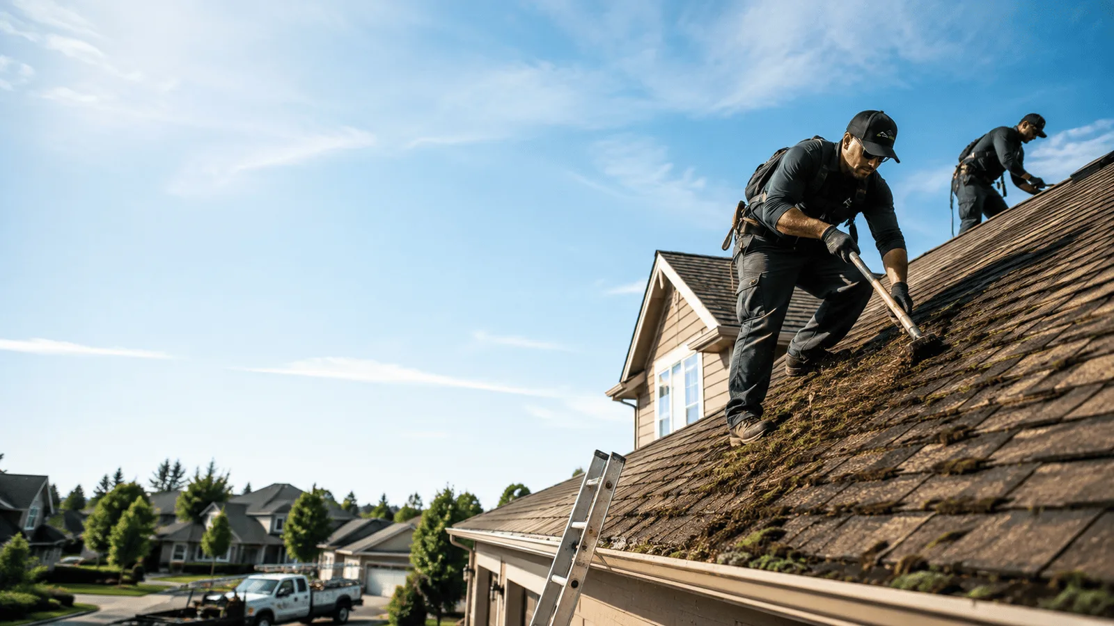Roof Moss Removal in San Antonio, TX near me